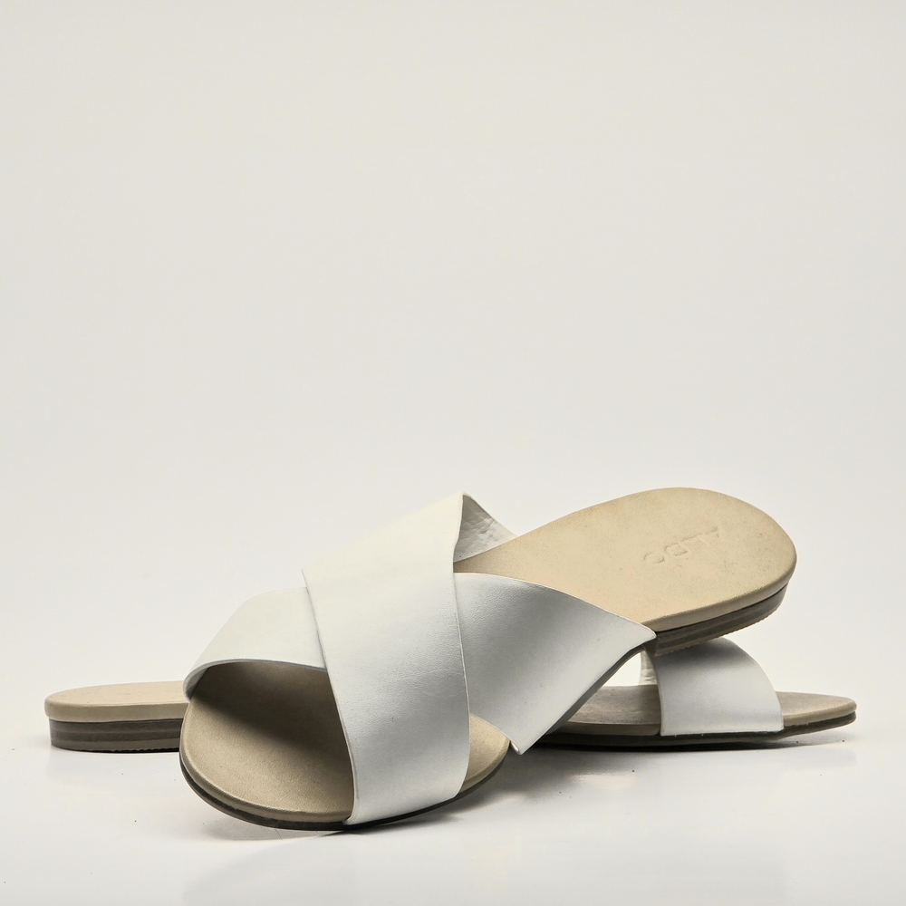 Aldo Cammila White Sandal